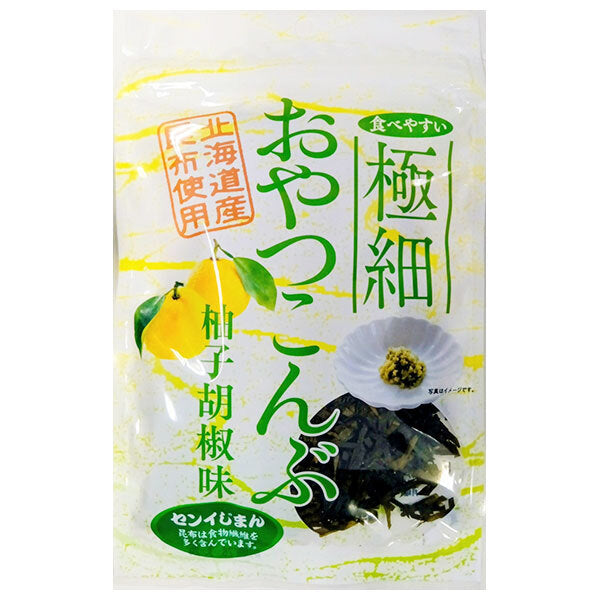 井上食品 極細おやつこんぶ 柚子胡椒味 25g×12袋入【日本出荷】