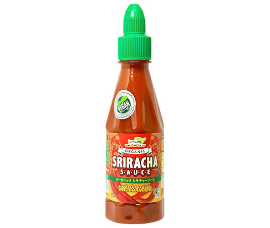 Nishiki Lumber Organic Sriracha Sauce, 250g PET Bottles x 12 [Ships from Japan] 
