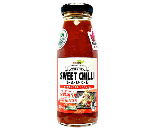 Nishiki Lumber Organic Sweet Chili Sauce, 200g Bottles x 12 [Ships from Japan] 