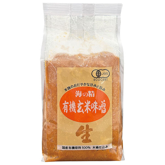 Sea Spirit Domestic Organic Brown Rice Miso 1kg x 1 bag [shipped in Japan]