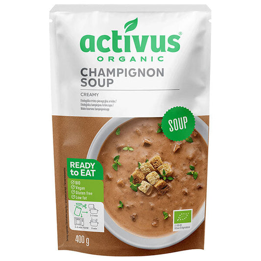 Muso Shoji activus OG mushroom soup 400g x 10 bags [shipped in Japan]
