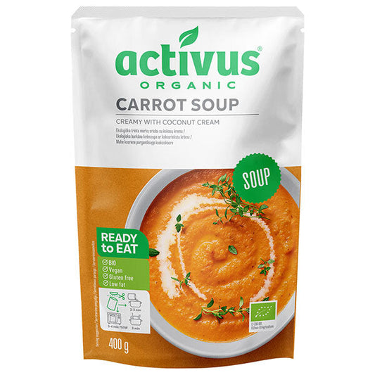Muso Shoji activus OG carrot soup 400g x 10 bags [shipped in Japan]