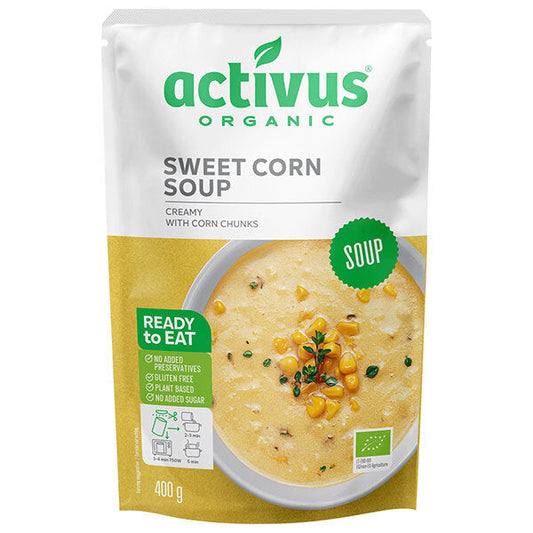 むそう商事 activus OG コーン スープ 400g×10袋入【日本出荷】