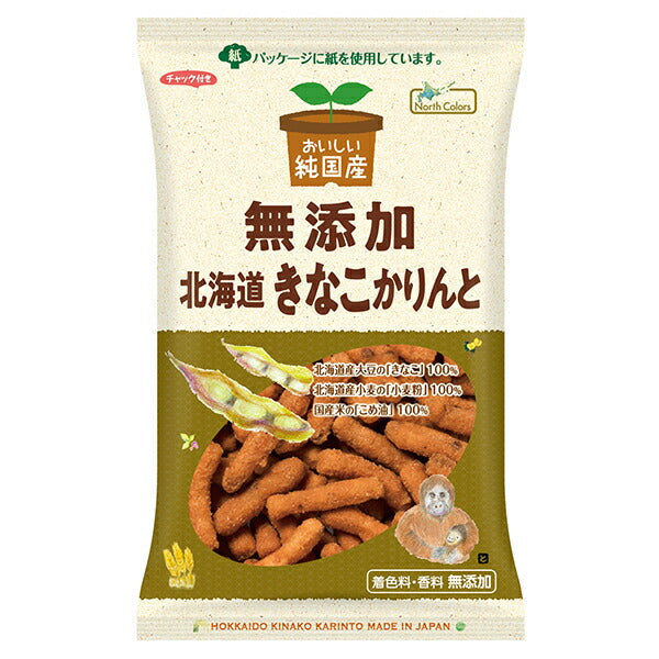 North Colors Purely Domestic Hokkaido Kinako Karin 95g x 12 bags [Shipped in Japan]