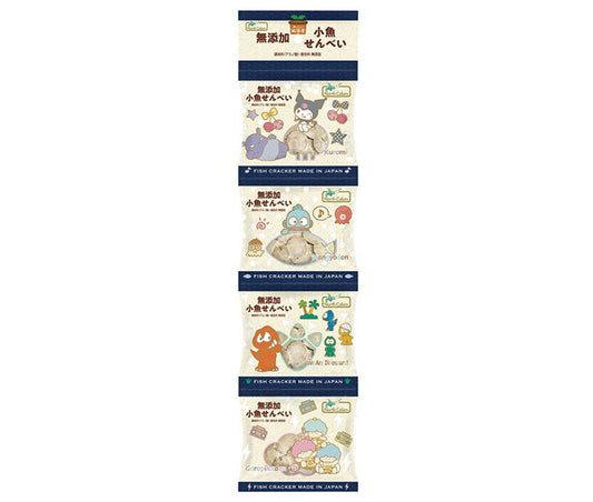 North Colors Purely domestically produced additive-free small fish crackers (4 rows) 11g x 4 x 12 bags [shipped in Japan]
