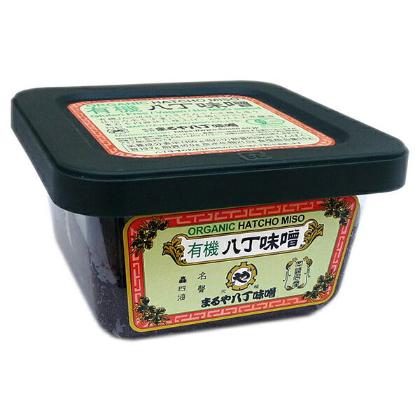 まるや八丁味噌 有機八丁味噌 300gカップ×8袋入【日本出荷】