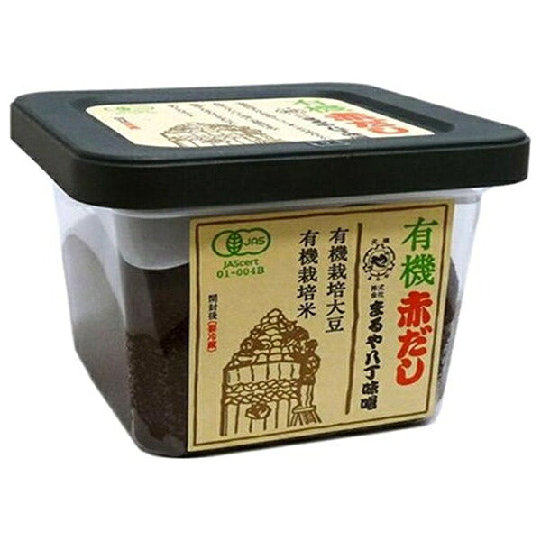 まるや八丁味噌 有機赤だし 400g×6個入【日本出荷】