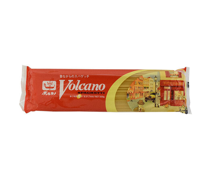 Japanese-made Volcano Pasta Family, 1.7mm, 300g x 40 bags [Ships from Japan] 
