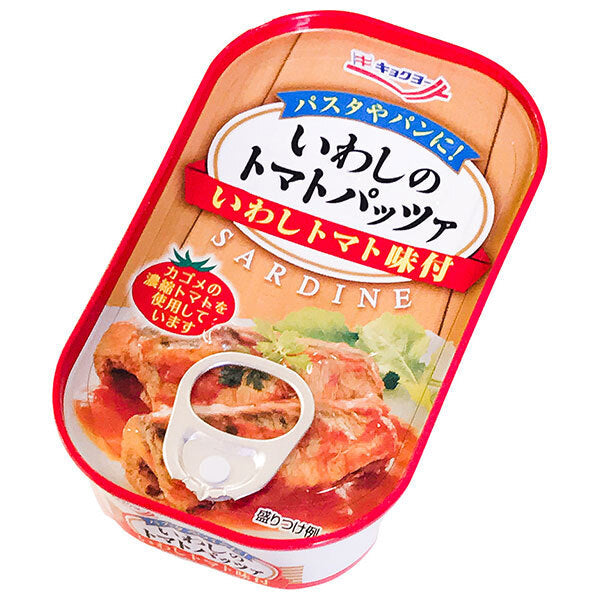 Kyokuyo Sardine Tomato Pazza, 90g x 30 packs [Ships from Japan] 