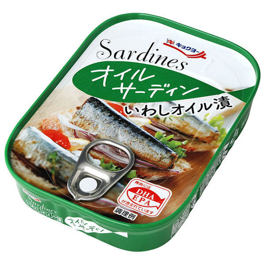 Kyokuyo Oil Sardines, 90g x 30 packs [Ships from Japan] 