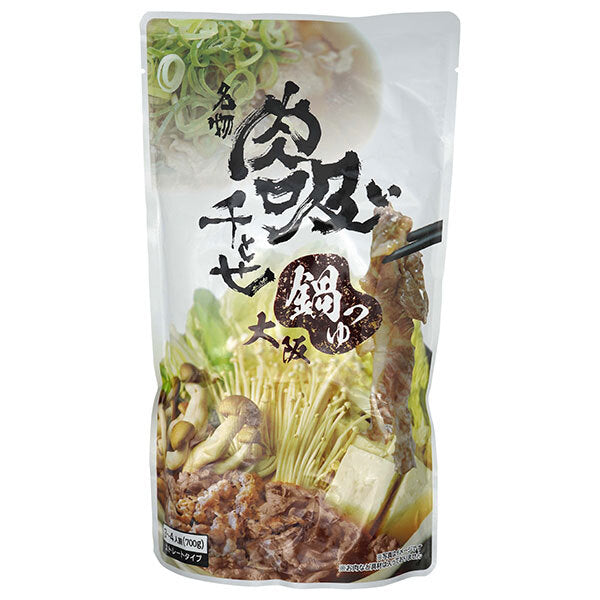 トーカン 肉吸い千とせ鍋つゆ 700g×12袋入【日本出荷】