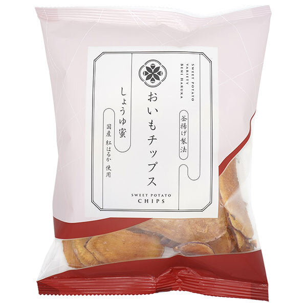 Tokando Oimo Chips Soy Sauce Honey 100g x 24 bags [Shipped in Japan]