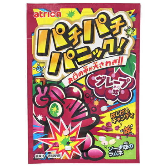 アトリオン製菓 パチパチパニック グレープ 5g×24袋入【日本出荷】