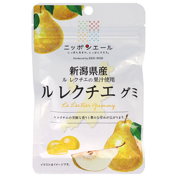 JA Zennoh Nippon Ale Niigata Prefecture Le Rectier Gummies, 40g x 10 bags [Ships from Japan] 