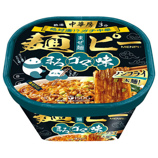 Ishoku Dogen Chukabou Menpi Maro Sesame Flavor 127g x 12 pieces [Shipped in Japan]