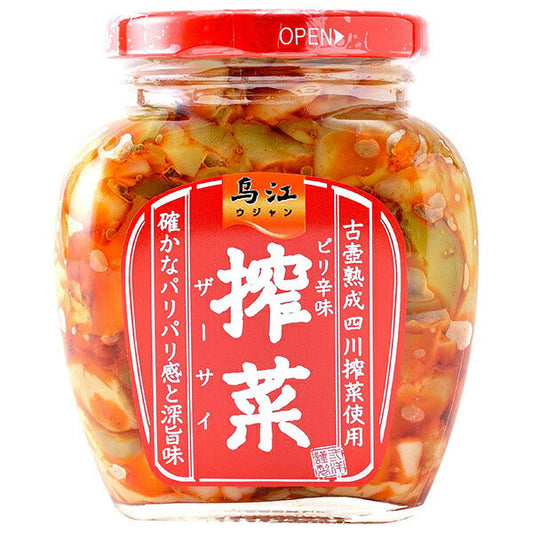 三洋通商 烏江搾菜 ピリ辛味 300g瓶×12個入【日本出荷】