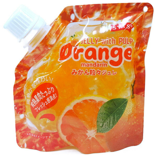 三洋通商 みかん粒々ジュレ 150g×24個入【日本出荷】