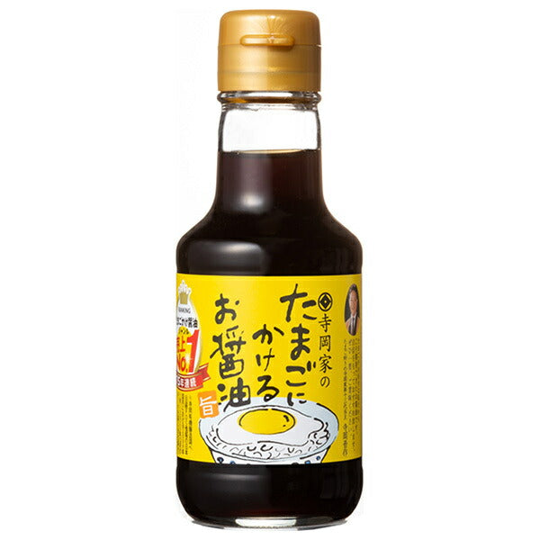Teraoka Organic Brewing Teraoka Family Egg Soy Sauce 150ml bottle x 12 bottles [Shipped in Japan]