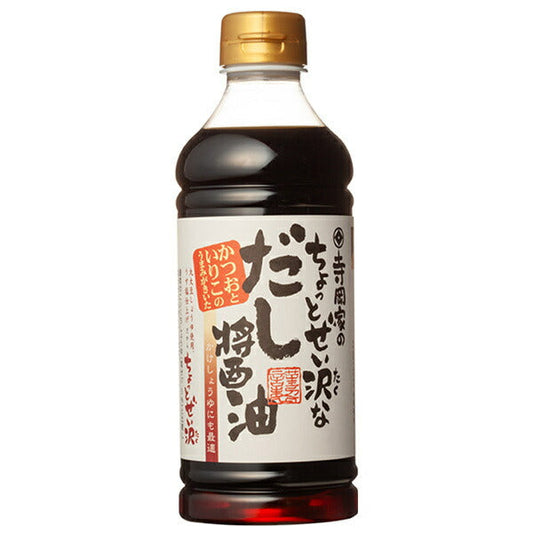Teraoka Organic Brewing Teraoka Family's Chotto Zeizawa Nadashi Soy Sauce 500ml PET bottles x 12 bottles [Shipped in Japan]