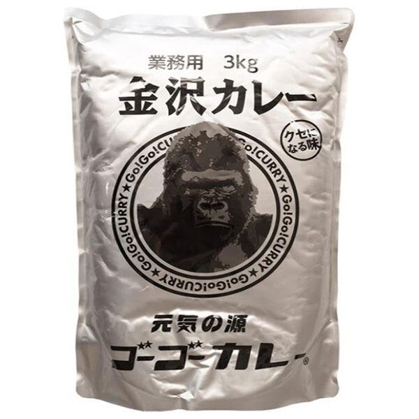 Go! Go! Curry Group Commercial-Use Go! Go! Curry Medium Hot 3kg x 4 Bags [Ships from Japan]