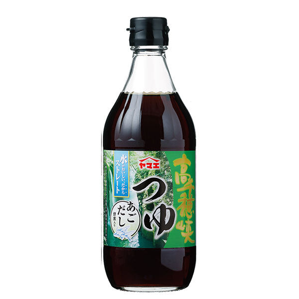 Yamae Food Industry Takachihokyo Tsuyu Agodashi 500ml bottle x 15 pieces [Shipped in Japan]