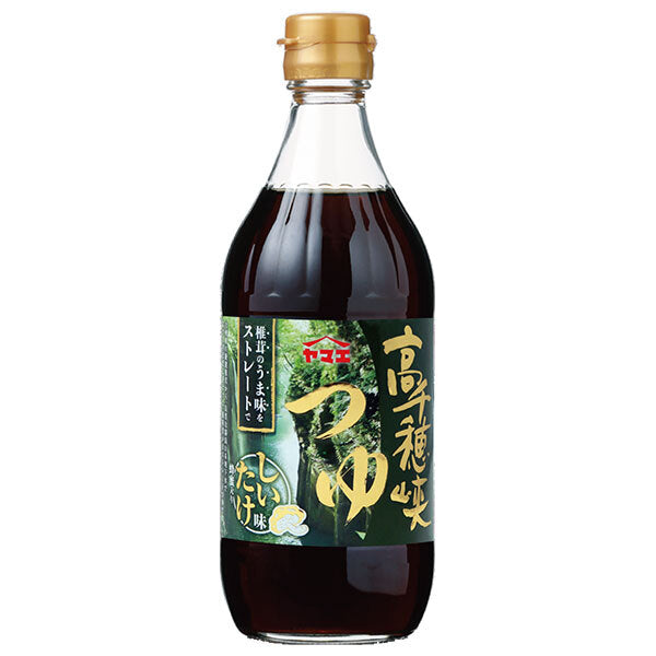 Yamae Food Industry Takachiho Gorge Tsuyu Shiitake Mushroom 500ml bottle x 15 pieces [Shipped in Japan]