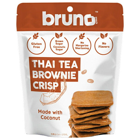 Bruno Snack Crispy Tight Brownie 60g x 12 pieces [Shipped in Japan]