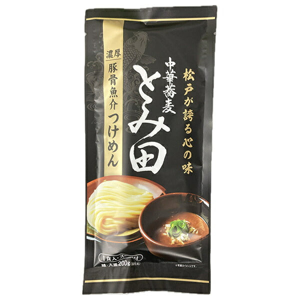 酒井製麺所 中華蕎麦 とみ田 濃厚豚骨魚介つけめん 340g×15袋入【日本出荷】