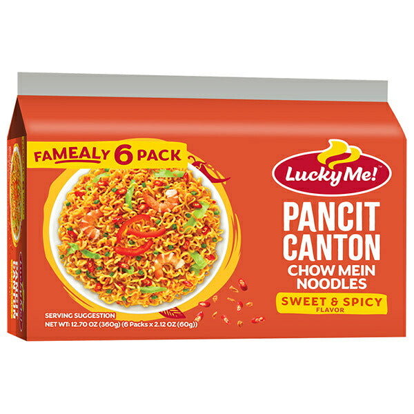 Imai MON Pancit C Sweet & Spicy 360g (60g x 6) x 12 Bags [Ships from Japan]
