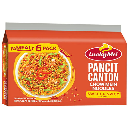 Imai MON Pancit C Sweet & Spicy 360g (60g x 6) x 12 Bags [Ships from Japan]