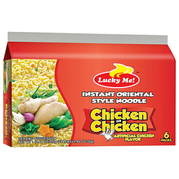 イマイ ラッキーミー ヌードルチキン 330g(55gX6)×12袋入【日本出荷】