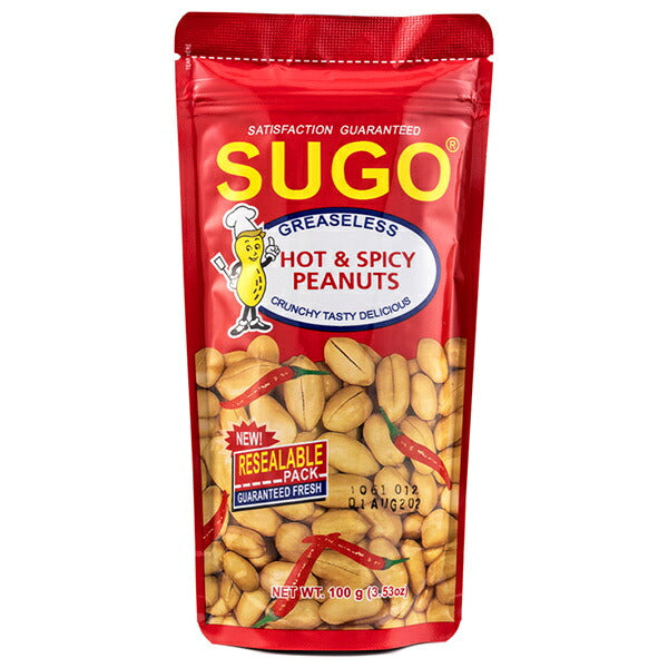 Imai JOC SUGO Hot & Spicy Peanuts 100g x 24 [Ships from Japan]