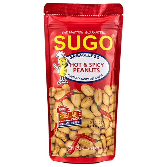 Imai JOC SUGO Hot & Spicy Peanuts 100g x 24 [Ships from Japan]