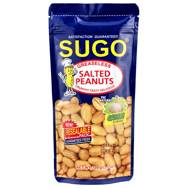 Imai JOC SUGO Salt & Garlic Peanuts 100g x 24 Packs [Ships from Japan]