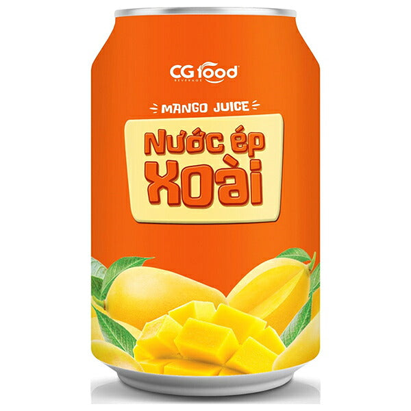 CGFOOD Mango fruit juice drink 330ml cans x 24 pieces [shipped in Japan]