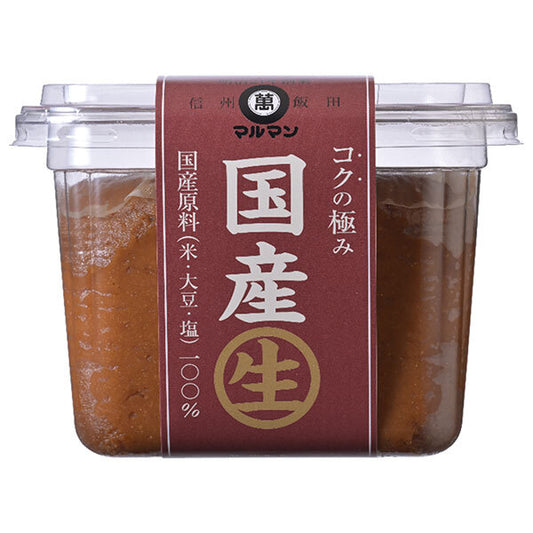 マルマン 国産 生 コクの極み 500g×6個入【日本出荷】