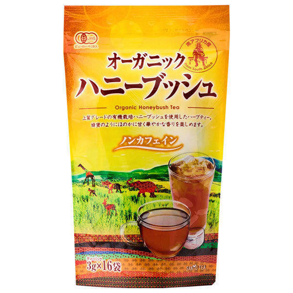山陽商事 オーガニック ハニーブッシュ 48g(3g×16袋)×12袋入【日本出荷】