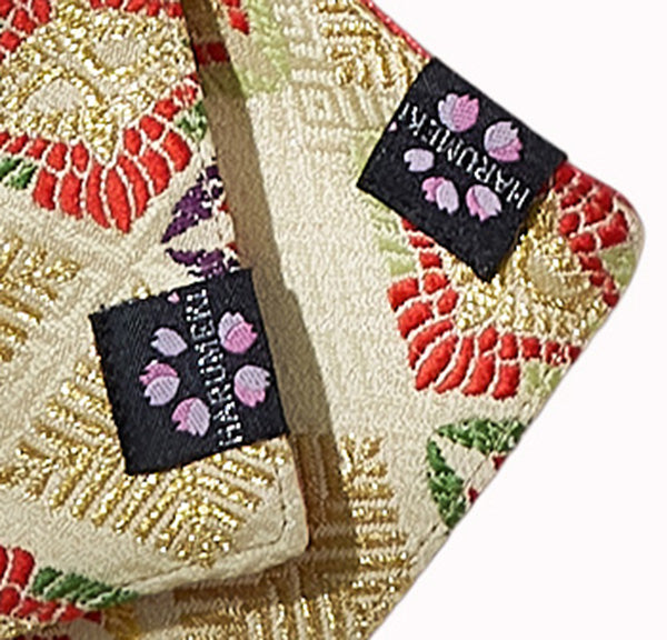 【グラスを彩り、小物を休ませるコースター　２枚セット】Vintage Brocade マルチトレイ「季節の雫」