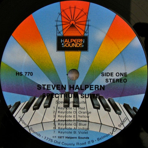 Steven Halpern - Spectrum Suite (Vinyl, LP, Album, Reissue) Good Plus (G+) / Very Good Plus (VG+)