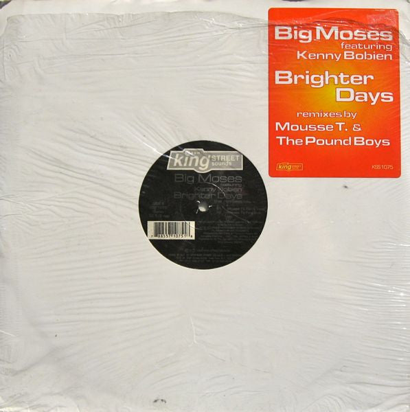 Big Moses - Brighter Days (The Remixes) (Vinyl, 12", 33 ⅓ RPM) Very Good (VG) / Good Plus (G+)