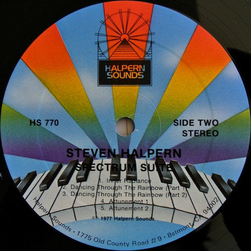 Steven Halpern - Spectrum Suite (Vinyl, LP, Album, Reissue) Good Plus (G+) / Very Good Plus (VG+)