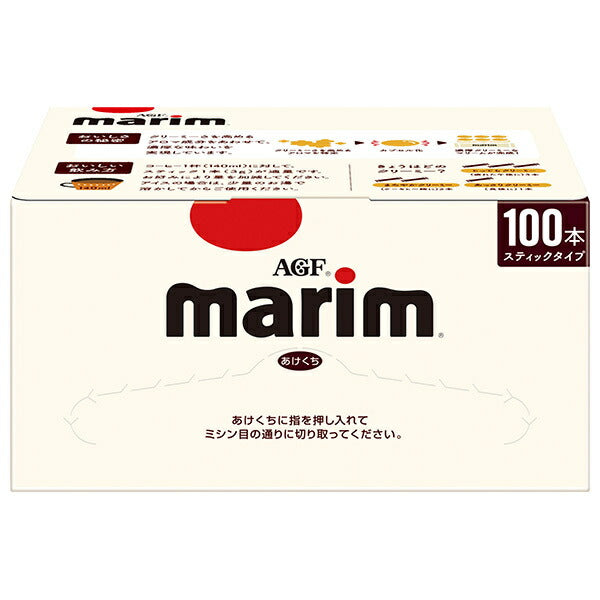 AGF Marim Sticks (3g x 100 sticks) x 12 boxes [Ships from Japan] 