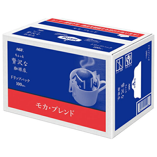 AGF A little luxurious coffee shop regular coffee coffee bag Mocha blend (7g x 100P) x 6 boxes [shipped in Japan]