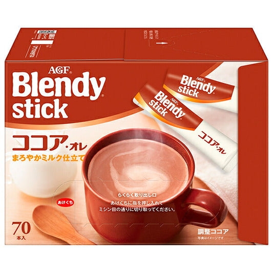 AGF ブレンディ スティック ココア オレ (10.3g×70本)×6箱入【日本出荷】