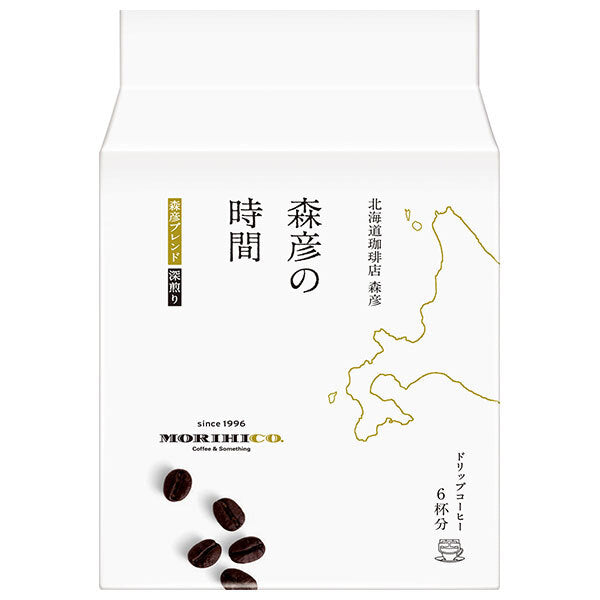 AGF 森彦の時間 ドリップコーヒー 森彦ブレンド (10g×6袋)×12個入【日本出荷】
