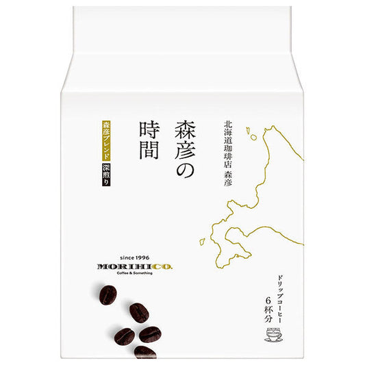 AGF 森彦の時間 ドリップコーヒー 森彦ブレンド (10g×6袋)×12個入【日本出荷】