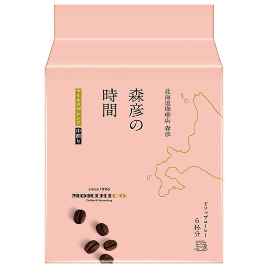 AGF 森彦の時間 ドリップコーヒー マイルドブレンド (10g×6袋)×12個入【日本出荷】