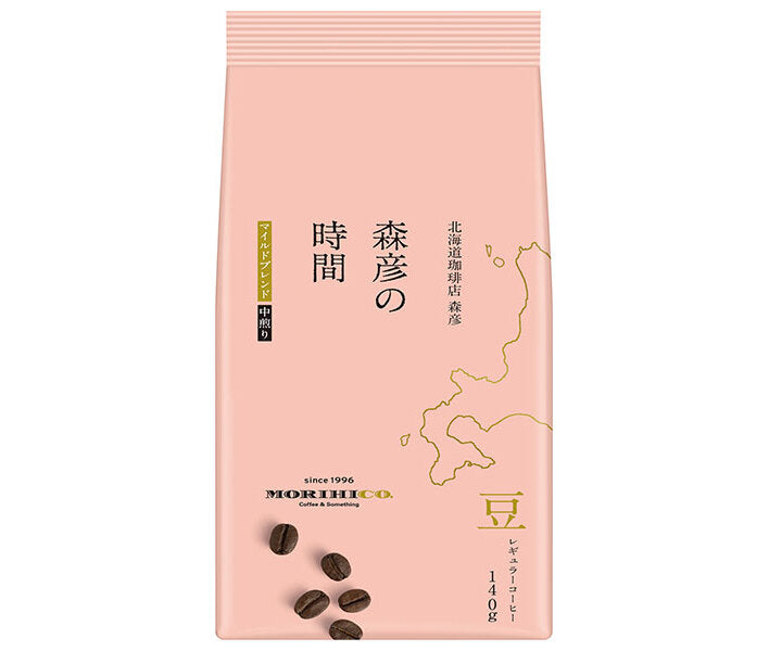 AGF Morihiko no Jikan Beans Mild Blend, 140g Bag x 12 Bags [Ships from Japan] 
