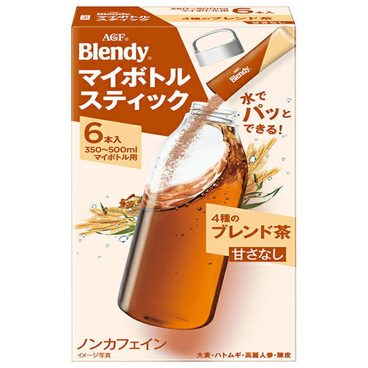 AGF ブレンディ マイボトルスティック 4種のブレンド茶 (2.0g×6本)×24箱入【日本出荷】
