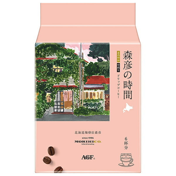 AGF MORIHICO TIME Drip Coffee - Mild (10g x 6 Bags) x 12 Packs [Ships from Japan]